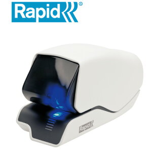【史代新文具】Rapid R-5025E白色電動平針釘書機