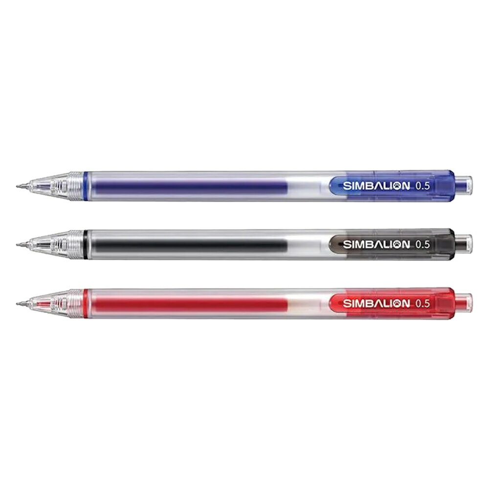 【史代新文具】雄獅SIMBALION GL-535 0.5mm 自動中性筆