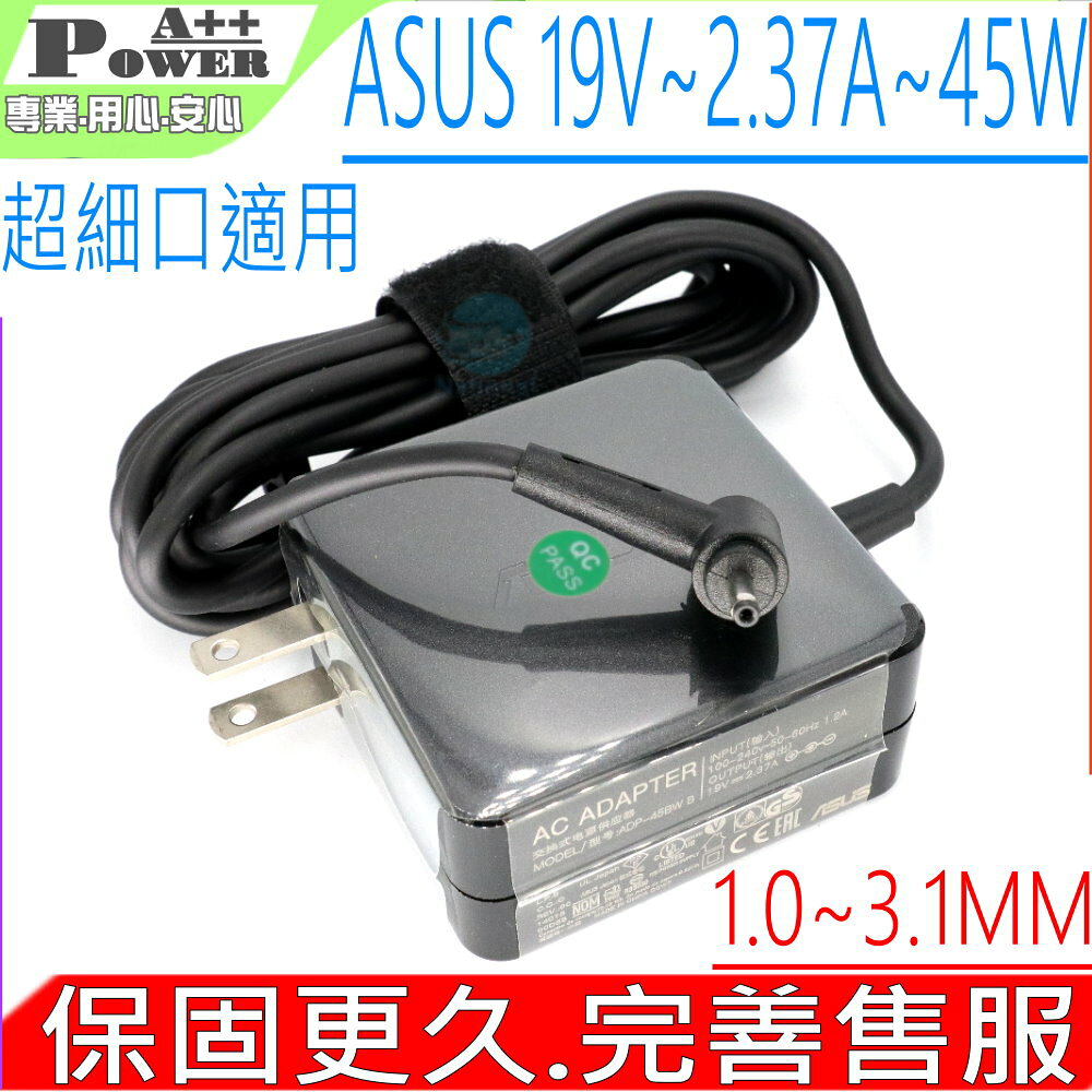 ASUS 19V 2.37A UX21E UX31E B121 (超細口)-華碩 45W UX21 UX31 UX32 EP121 T200TA T300 Chi