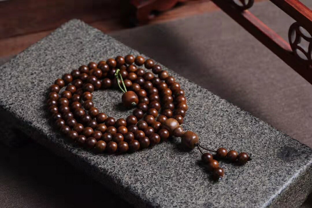 六道木道教流珠49顆混元念珠陰陽太極八卦手串手鏈陰陽魚男女飾品 3