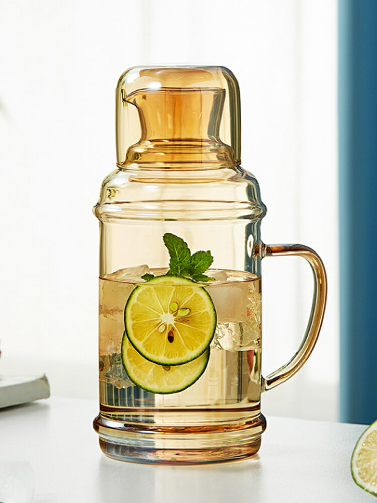 玻璃冷水壺耐高溫家用大容量耐熱夏冰箱儲水瓶涼白開果汁茶壺套裝