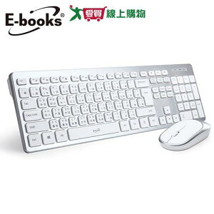 E-books 專業級2.4G無線鍵鼠組Z11【愛買】
