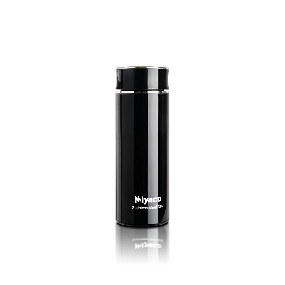 【晨光】輕漾 #316不銹鋼真空保溫瓶 黑色 220ml(009683)【現貨】