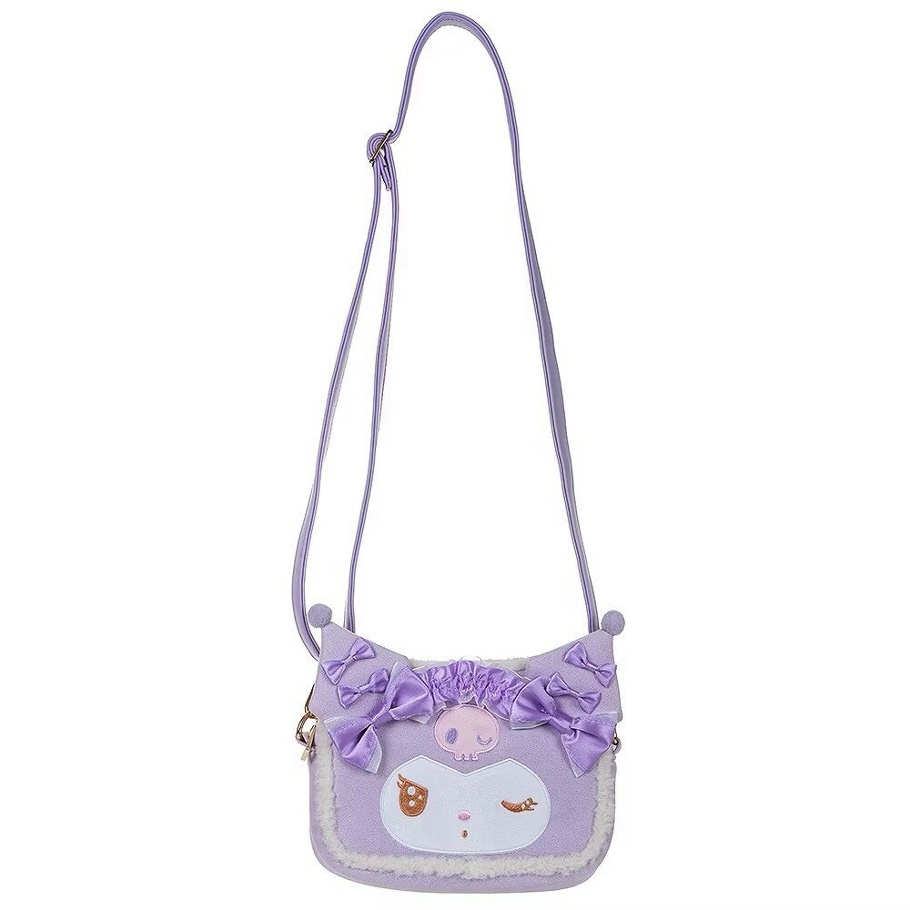 【震撼精品百貨】酷洛米_Kuromi~日本SANRIO三麗鷗 酷洛米LOLITA MOOD 迷你斜背包 化妝包*01397