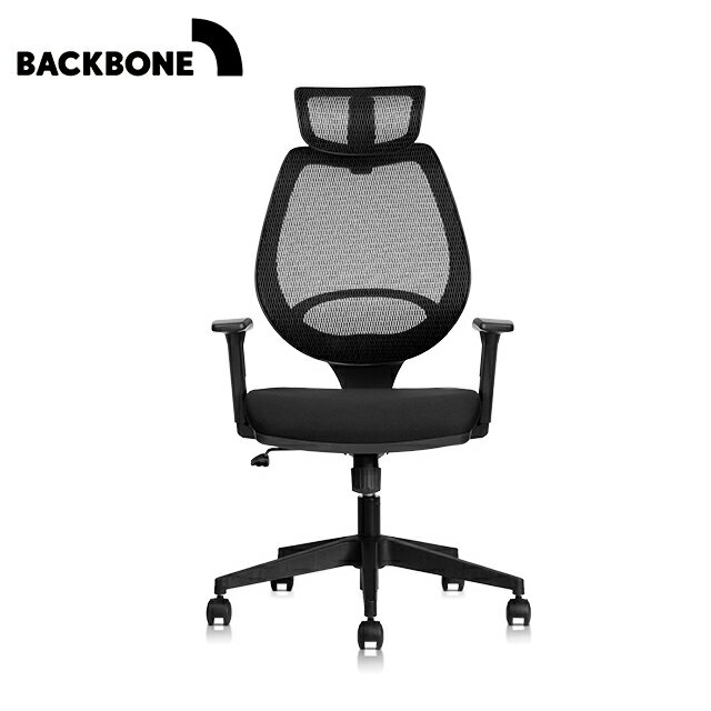 Backbone Kangaroo 袋鼠人體工學椅-黑背網+黑泡綿座