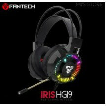 FANTECH HG19 RGB光圈耳罩式電競耳機電競耳麥耳罩耳機降噪麥克風