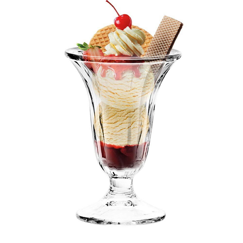 Ocean 直紋系列 聖代杯 225ml 冰淇淋杯 玻璃杯 金益合玻璃器皿