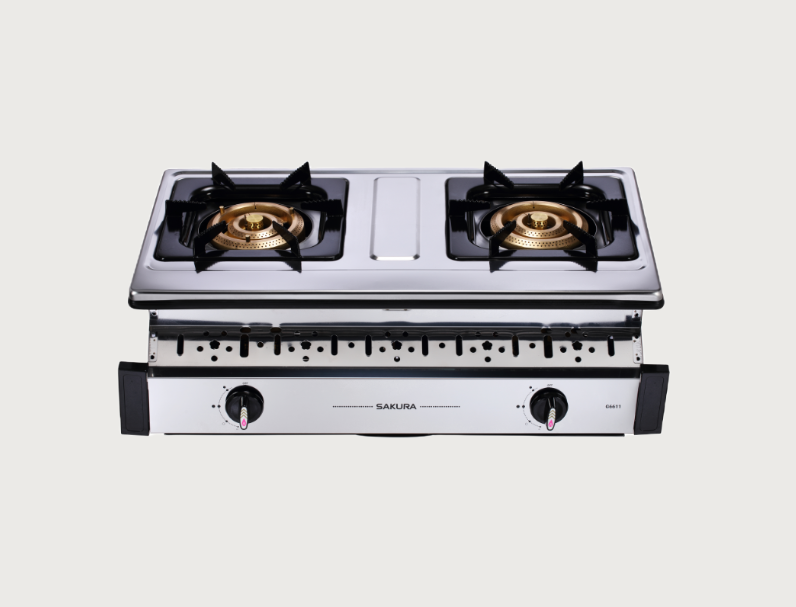 【櫻花SAKURA】 櫻花 G6611 三環 銅爐頭 廚房 嵌入爐 瓦斯爐 贈送標準安裝
