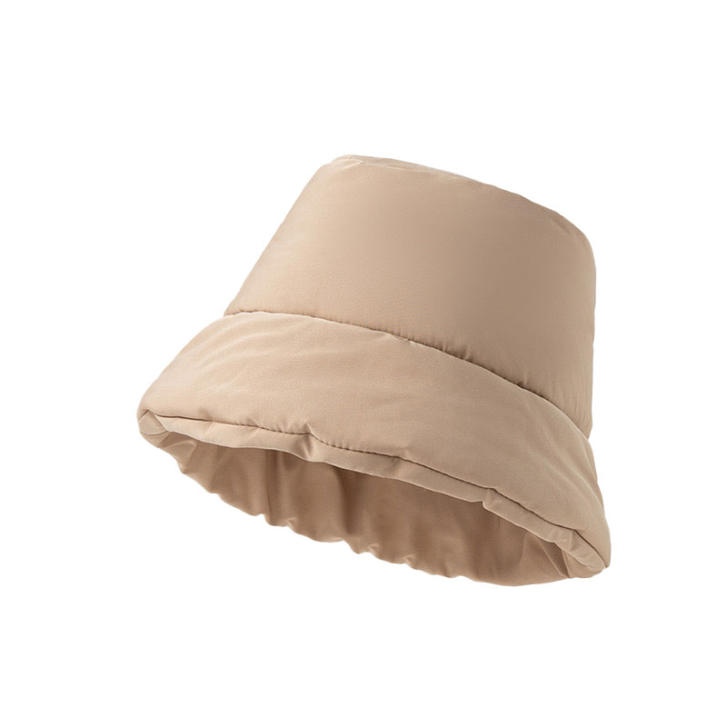 ANNAS 正韓羽絨棉直筒帽 帽子 漁夫帽 盆帽 水桶帽 造型帽 遮陽帽 個性 潮流 黑色 韓國 空氣感帽子 3