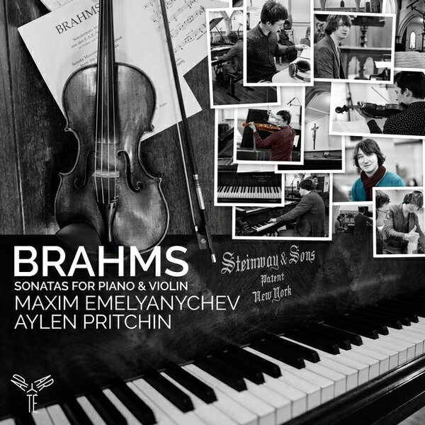 【停看聽音響唱片】【CD】布拉姆斯：小提琴奏鳴曲 艾倫．普利欽 小提琴