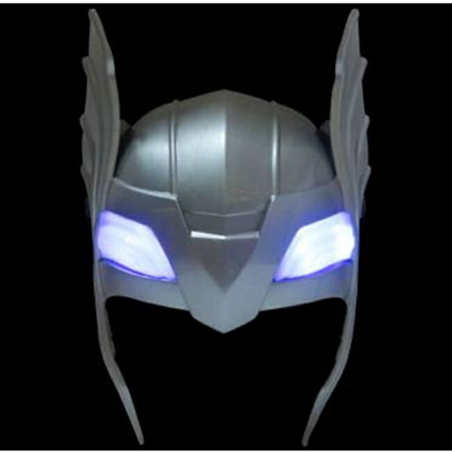 LED 發光 雷神 索爾面罩 面具 神錘 鎚子 鋼鐵人面具 蜘蛛人面具 復仇者聯盟 萬聖節【塔克】