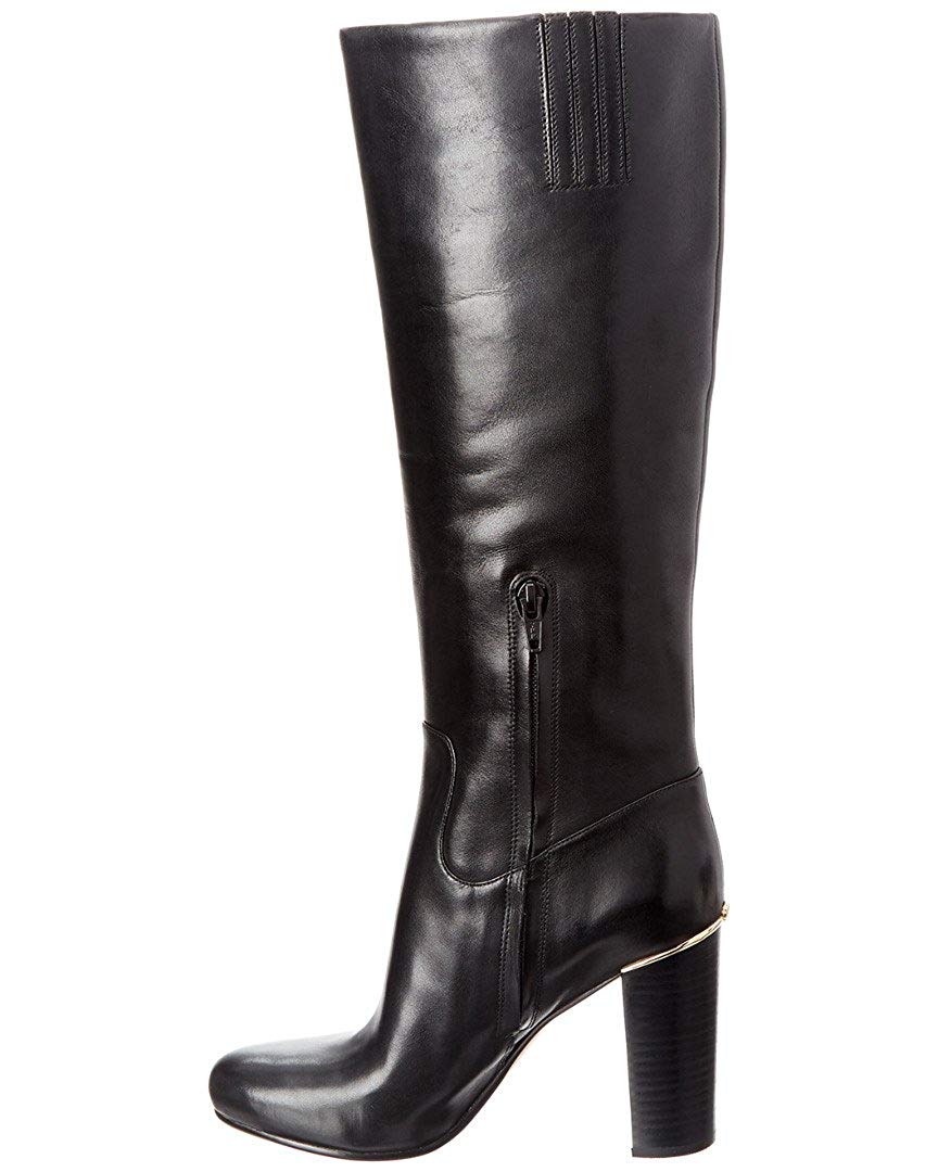 PairMySole: Michael Michael Kors Womens Janice Boot Leather Round Toe ...