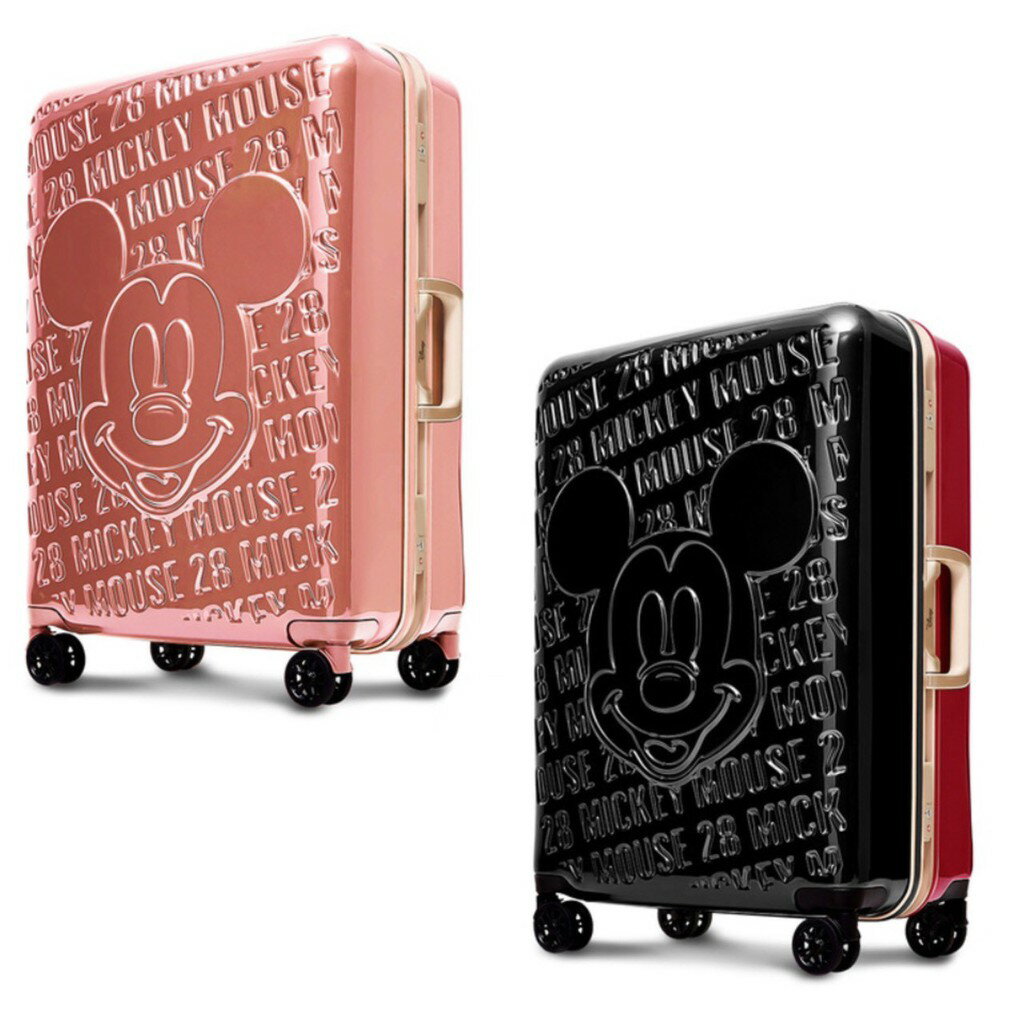 滿1600搶券折160 ▶**【帝安諾 - 實體店面 Disney 皇家米奇 復刻款 浮雕系列 24吋 28吋 行李箱  】** 1