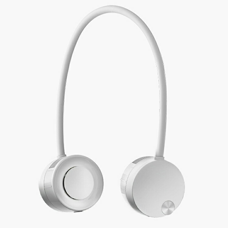 N9 LUMENA PRO DUO充電頸掛式風扇 銀白