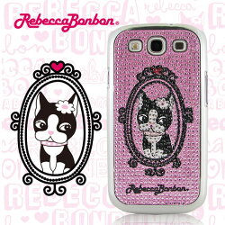 【Rebecca Bonbon】Samsung Galaxy S3 時尚水鑽保護殼-魔鏡