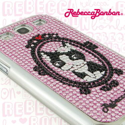 【Rebecca Bonbon】Samsung Galaxy S3 時尚水鑽保護殼-魔鏡