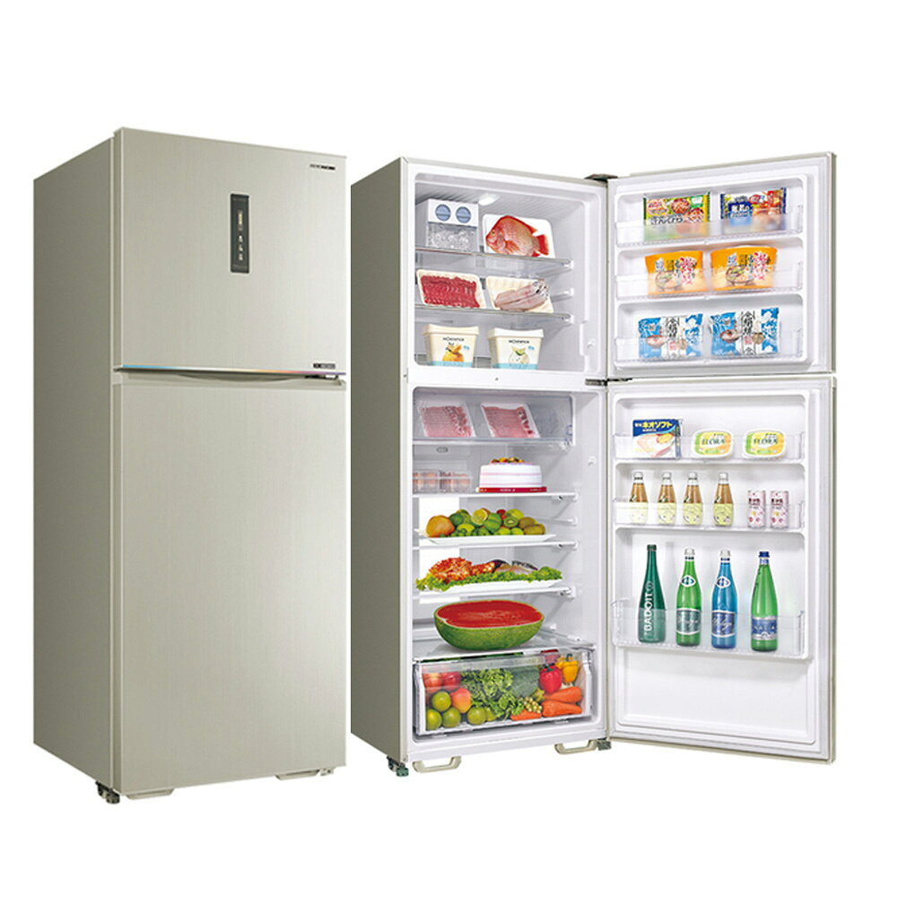 停產 SANLUX台灣三洋 535公升 一級能效 變頻雙門冰箱 /台 SR-V531B【APP滿額下單10%點數(單一帳號最高1000點)】9/30止