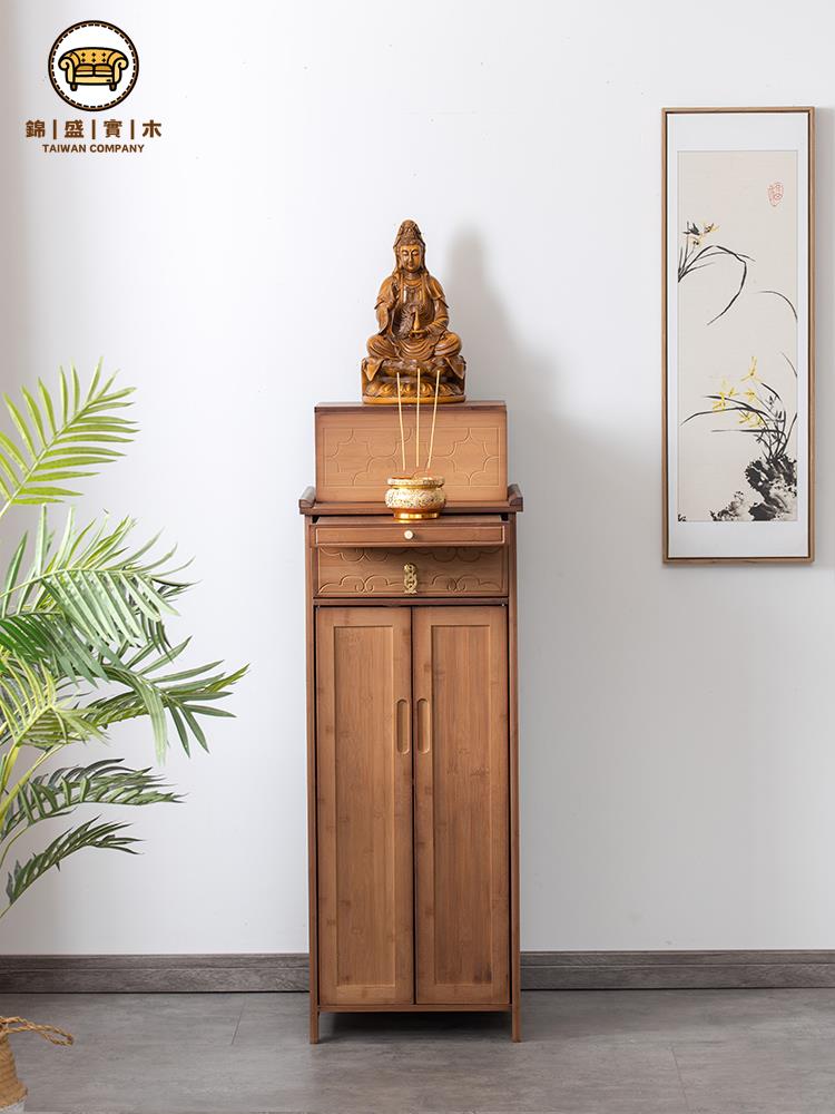 特惠/免運 工廠直銷 供桌 佛桌 佛臺 神臺桌 佛龕供桌香案實木佛臺家用新中式立櫃菩薩財神供奉臺香案神臺貢桌可開發票 全館折扣 售後保障 j5428