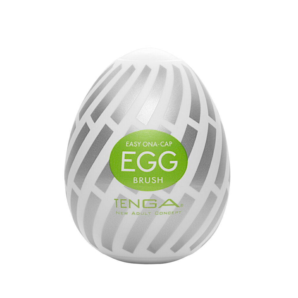 日本TENGA一次性奇趣蛋自慰蛋 EGG10周年新世代系列 EGG-015長型刷頭型挺趣蛋(BRUSH)【本商品含有兒少不宜內容】