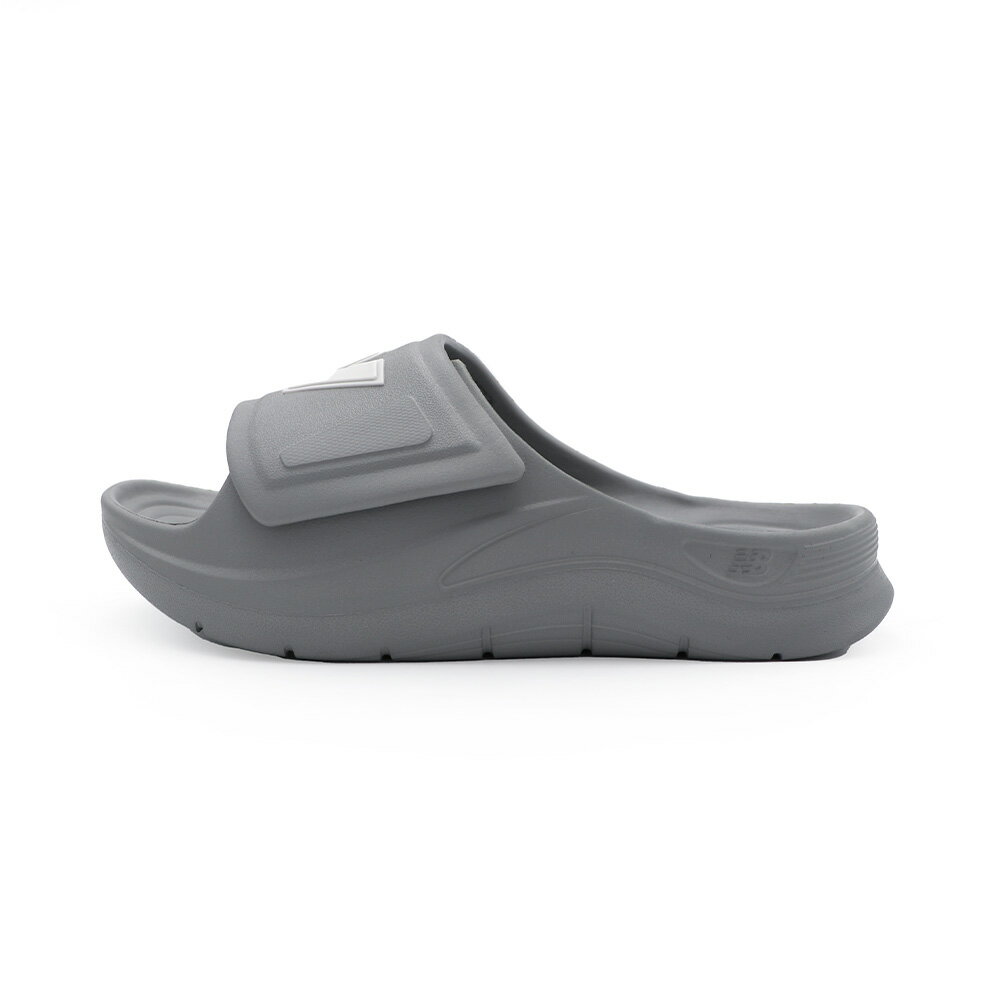 【全館滿額折】New Balance 202XA Velcro Slide 灰 休閒 復古 運動 拖鞋 男款 B6285【新竹皇家SMASPTA1】