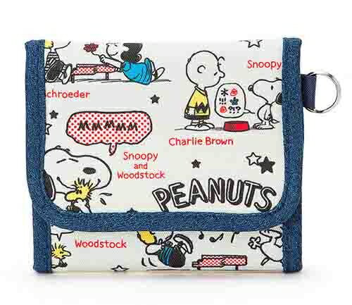 【震撼精品百貨】史奴比Peanuts Snoopy 短夾-好朋友 震撼日式精品百貨