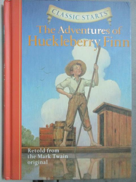 【書寶二手書T6／原文小說_HOE】The Adventures of Huckleberry Finn_Twain,