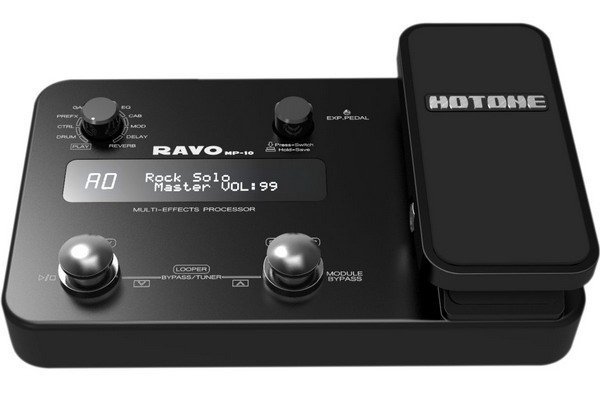 總代理公司貨 HOTONE RAVO MP-10 電吉他地板型綜合效果器 (保固一年)【唐尼樂器】