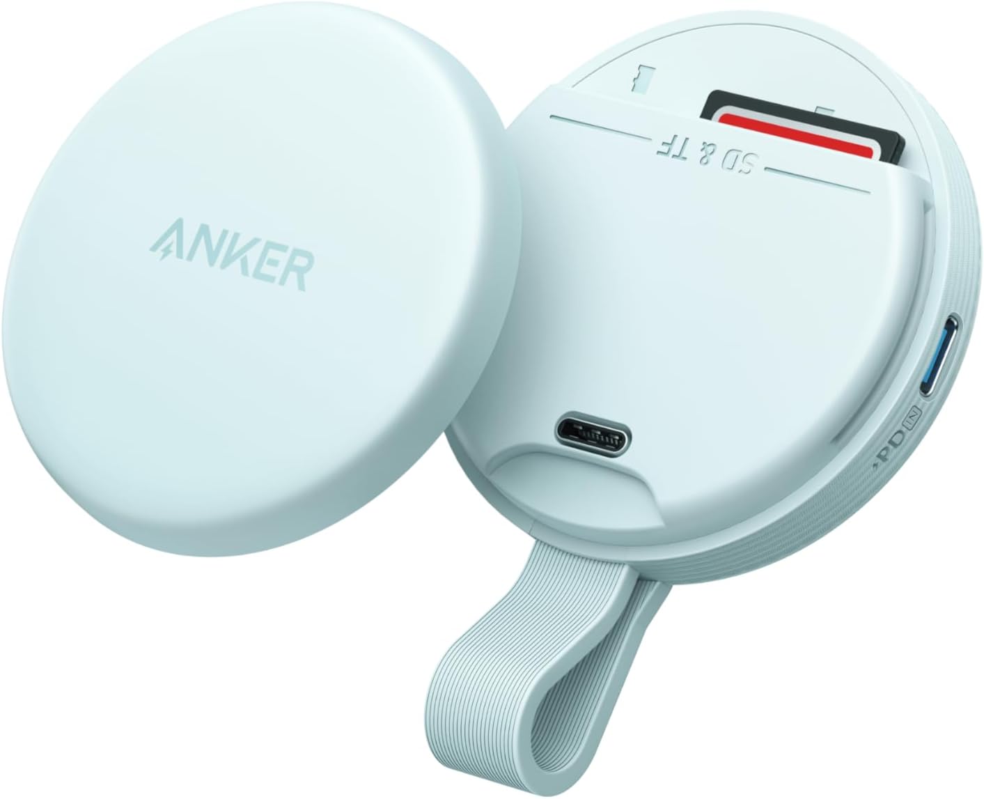 日本 Anker MagGo IPhone 磁吸讀卡機 蘋果專用 三合一讀卡機 轉接頭 Type-C 讀卡器 快速充電 【小福部屋】 5
