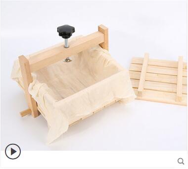 做豆腐模具框家用自制壓豆腐的工具商用大小型號木制磨具廚房用具 中秋節免運
