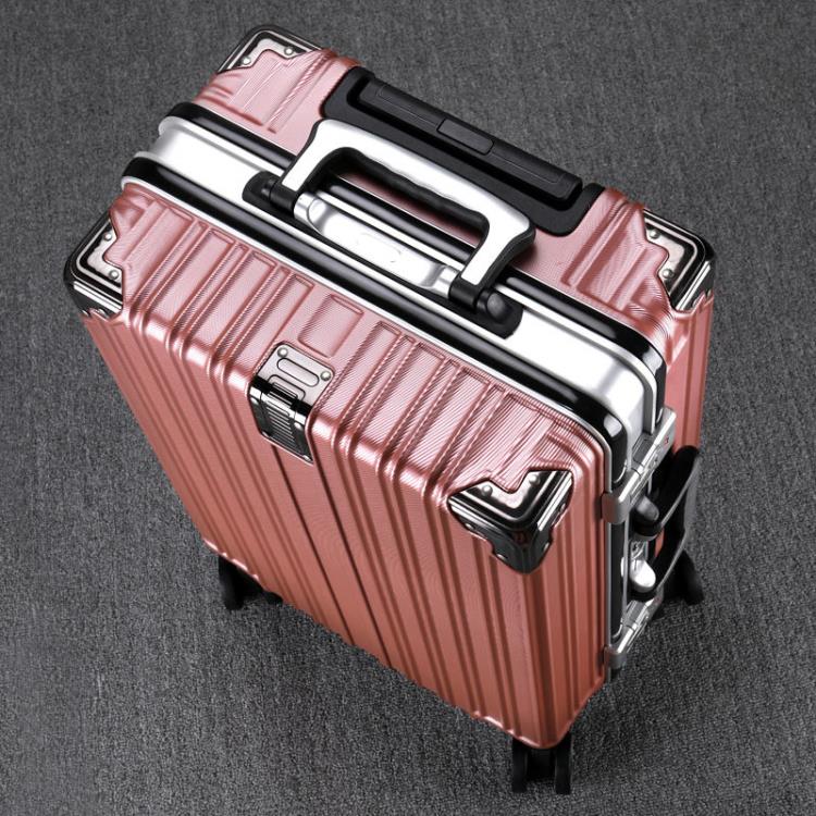 行李箱男女學生拉桿旅行箱日系20寸小型登機密碼皮箱子鋁框款28寸【年終特惠】