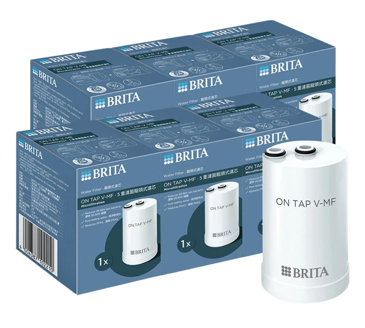 [COSCO代購6] D144398 Brita On Tap 龍頭式濾水器濾芯 六入組