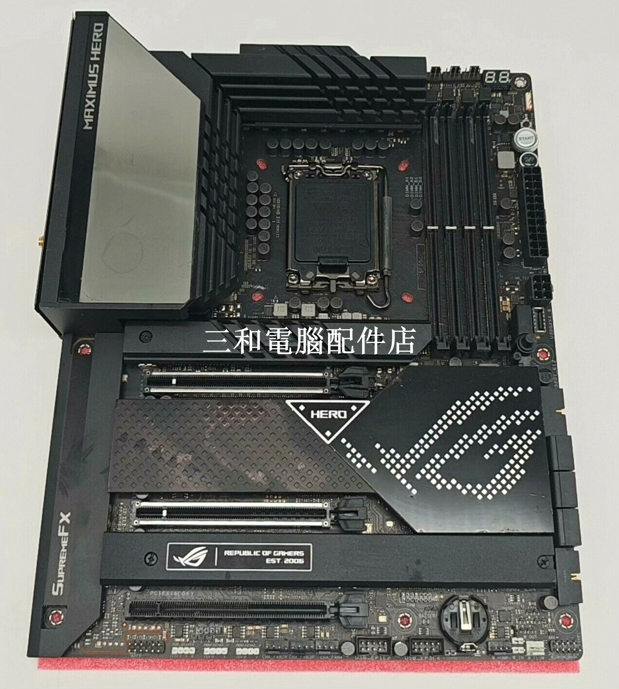 ROG MAXIMUS Z690 HERO D5 幾乎全新 無維修 功能強大 適合電競愛好者