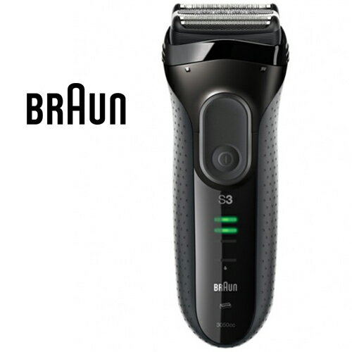 <br/><br/>  德國百靈 Braun 3050cc 新三鋒系列電鬍刀 (黑灰)<br/><br/>