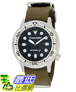 [106美國直購] Freestyle 手錶 Unisex 10019173 B00LCTCDDU Ballistic Dive Analog Display Japanese Quartz Black Watch