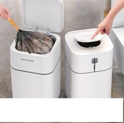 佳幫手垃圾桶家用廁所衛生間帶蓋客廳輕奢廚房自動打包大容量紙簍