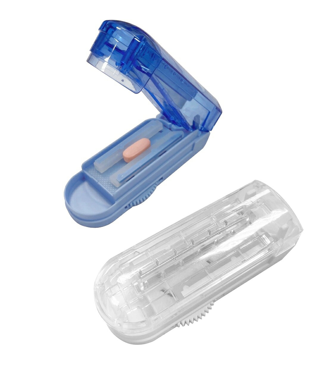 切藥器 隱刀式 多顆 安全切藥器 保健品 藥錠 B群 分藥【護立康】 1
