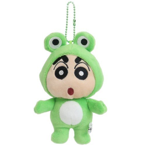 【震撼精品百貨】蠟筆小新 Crayon Shin-chan~日本T'S FACTORY蠟筆小新Kigurumi娃娃吊飾-青蛙*14902