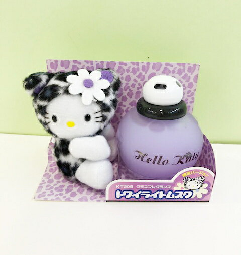 【震撼精品百貨】Hello Kitty 凱蒂貓 凱蒂貓 HELLO KITTY 車用芳香劑-豹紋紫色 震撼日式精品百貨