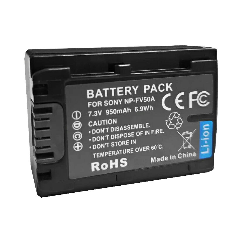 EC數位 ROWA 樂華 FOR SONY NP-FV50 鋰電池 相機 攝影機 電池 專用