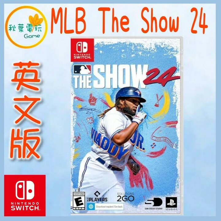●秋葉電玩● Switch NS MLB The Show 24 棒球 英文版