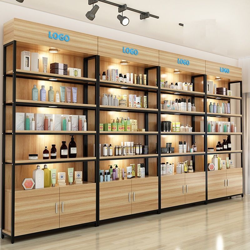 優購生活~貨架展示櫃陳列化妝品置物架產品飾品樣品母嬰店超市多層手辦櫃子貨櫃 展示櫃 高低櫃 電視櫃 書櫃 貨架 展架