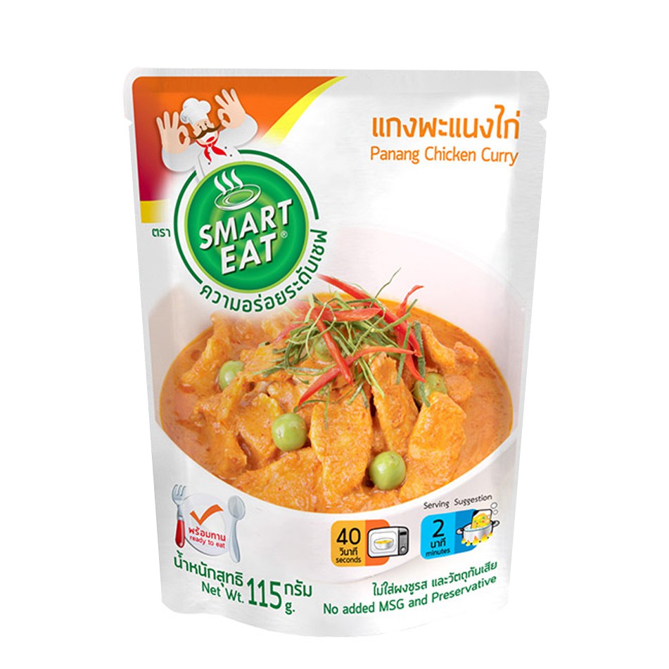 Smart Eat 帕能咖哩雞即食包三入 PANANG CHICKEN CURRY*3