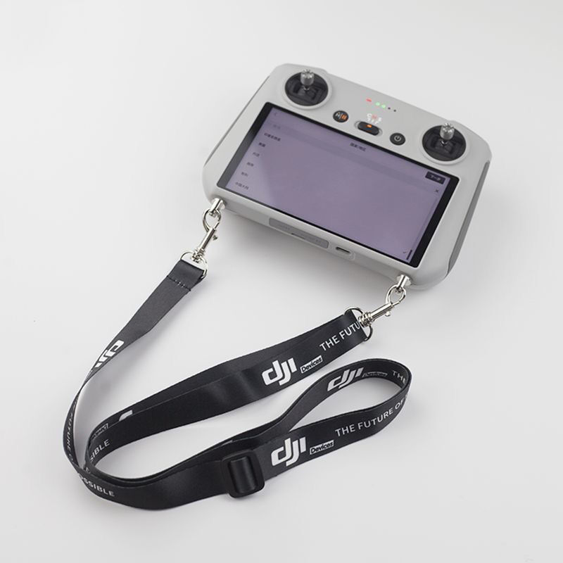 大疆 DJI Mini3 Pro帶屏遙控器熱轉印掛繩掛脖吊帶無人機配件【博野五金】