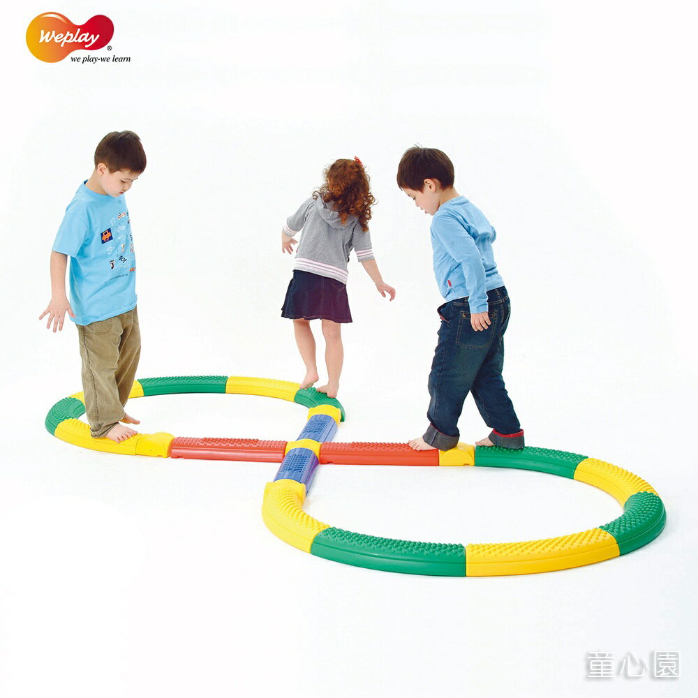 【Weplay】童心園 踩踏平衡觸覺板-8字型 平衡板