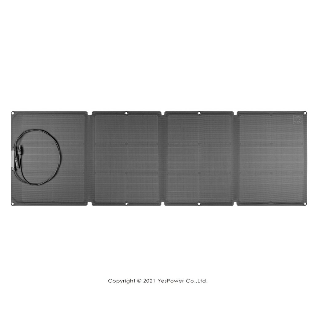 【現貨＊來電優惠】110W太陽能板 EcoFlow 1年保固/即插即用的太陽能板/適用River系列