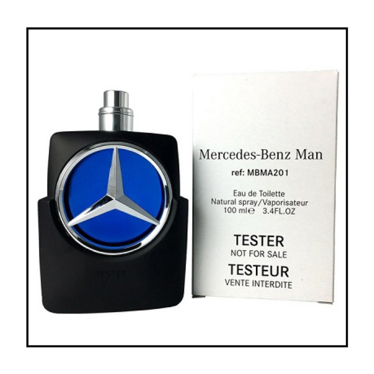 Mercedes Benz 賓士 王者之星 男性淡香水 Tester 100ML ❁香舍❁ 618年中慶