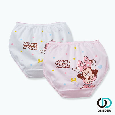 【ONEDER旺達】Disney 米妮二入三角褲內褲 米妮童內褲 MN-CG005