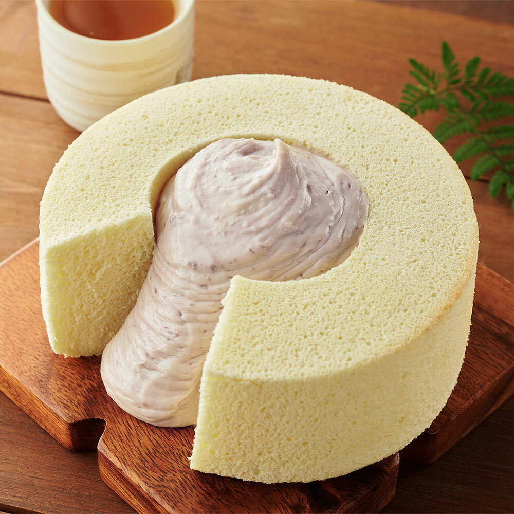 【香帥蛋糕】芋泥燒布丁+手作芋泥戚風★雙重滋味一次滿足！任選兩組 2