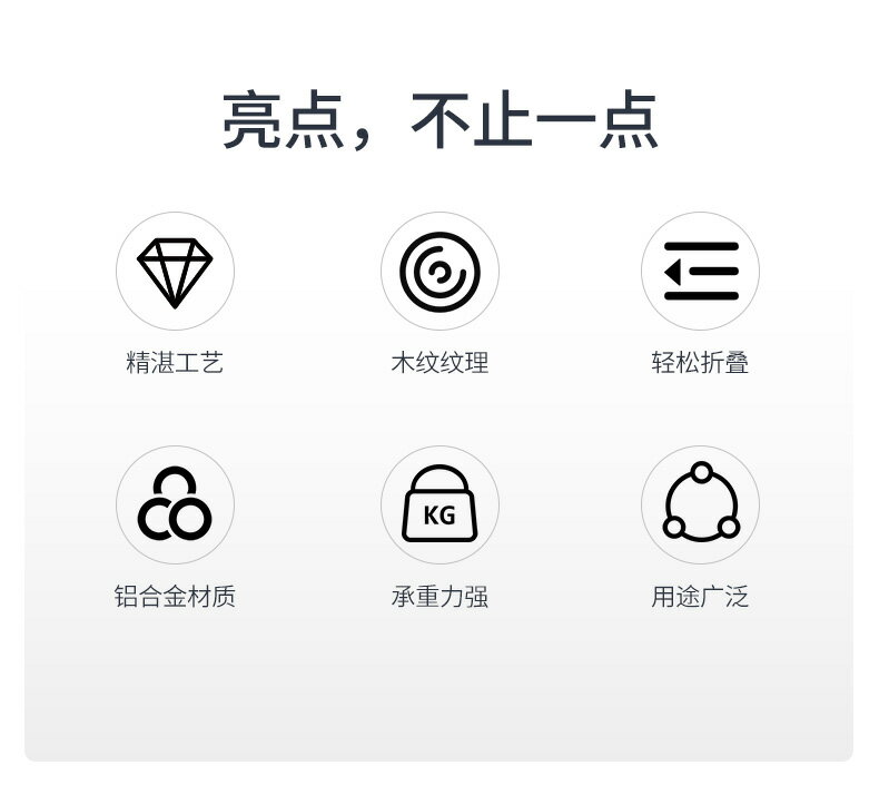 配套折疊桌板戶外露營推車野餐車營地車可折疊野營拖車蛋卷桌板 7