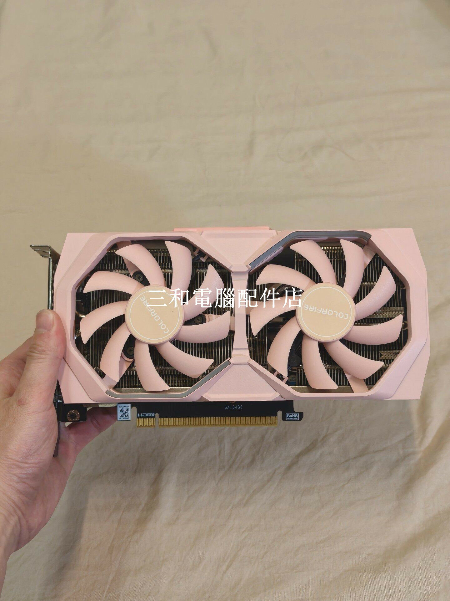 七彩虹鐳風RTX3060元氣OC 12G L顯示卡 遊戲顯卡 電競顯卡 自帶RGB燈效 2023年出廠 還在保固中 高CP值顯卡 限時優惠
